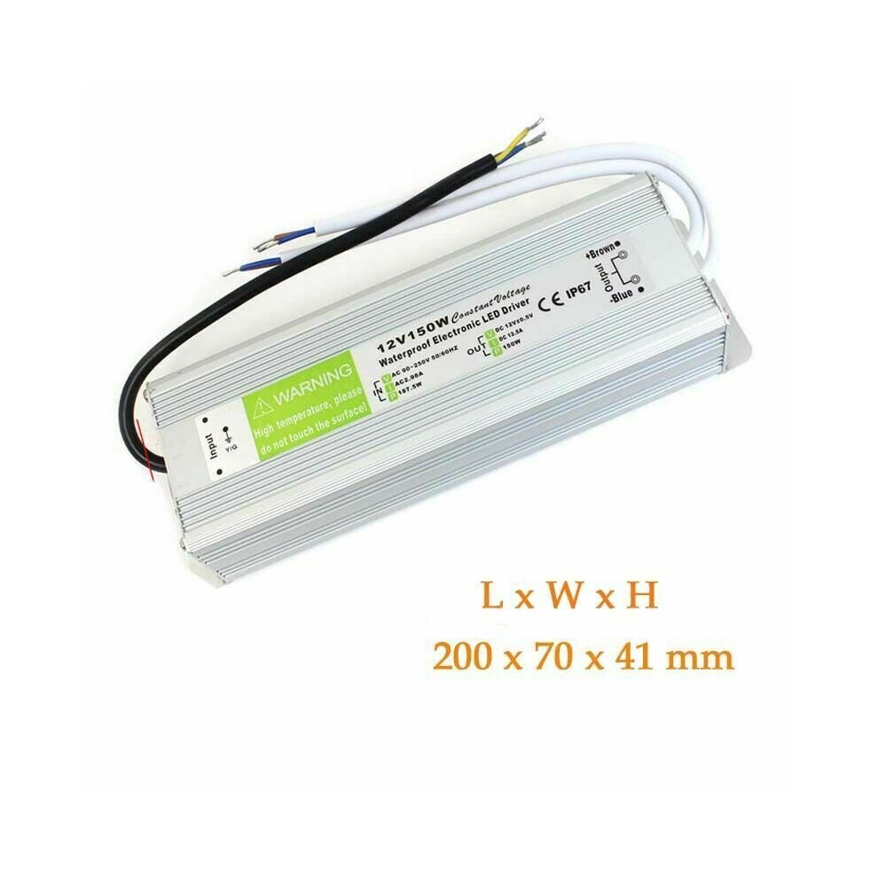 (150W) Led Driver Power Supply Ac 110V-260V To Dc 12V 7425150523590