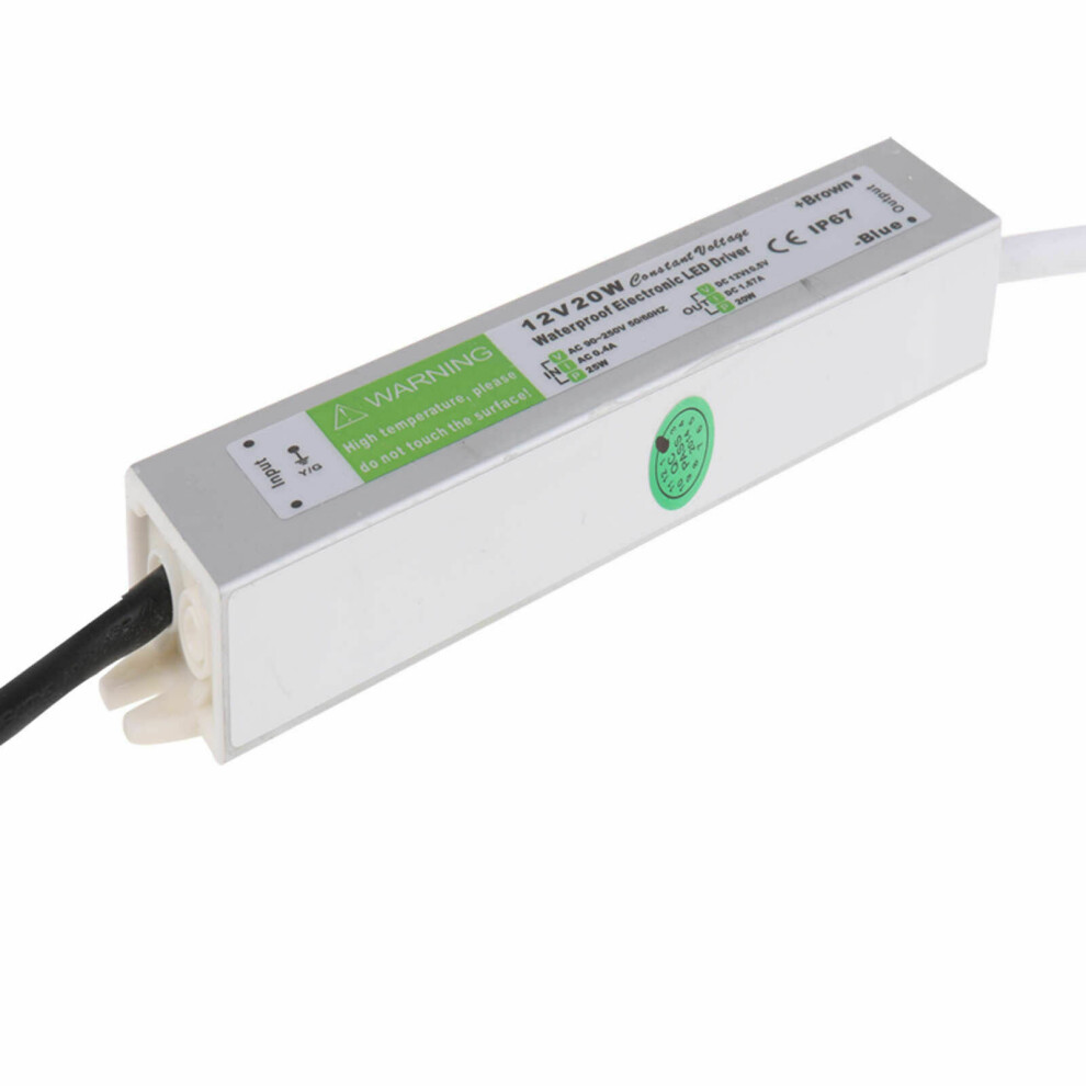 (20W) Led Driver Power Supply Ac 110V-260V To Dc 12V 7425208386313
