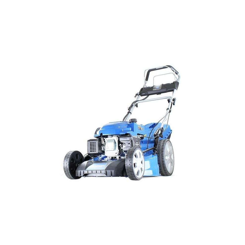 Hyundai 21”/53cm Self-Propelled Electric Start Petrol Lawn Mower- Includes 600ml Engine Oil | HYM530SPE