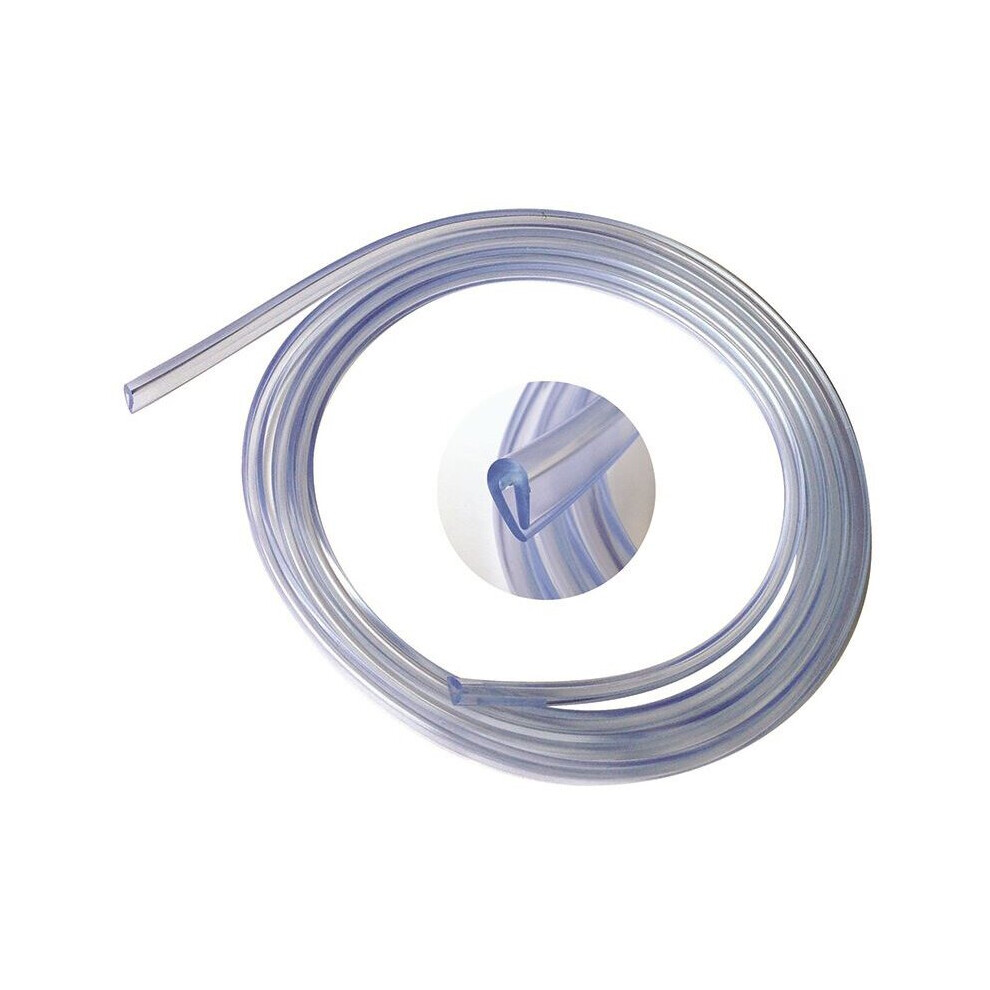 Universal Fit Clear Door Edge Protector Guard Strip Moulding 2 Meter 5026637645662