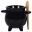 Egg Cup/Egg Holder - Witches/Witchcraft Cauldron - Broom Spoon 1