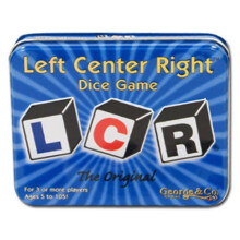Original LCR Vänster Center Höger Tärningsspel