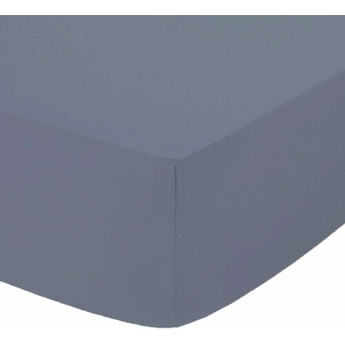 (Grey, Bunk Bed ) Fitted Sheet Extra Deep 25cm 100% Polycotton