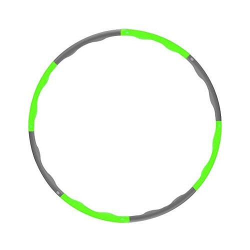 Foam Padded Weighted Hula Hoop - Green
