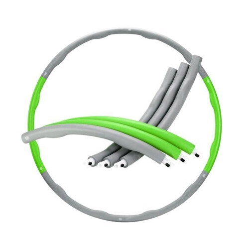 Foam Padded Weighted Hula Hoop - Green 2