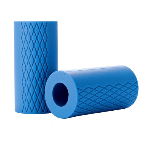 Hand Grip for Weight Lifting Bars - Blue