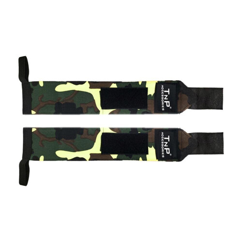 Wrist Wraps 18 Inch - Jungle Camo 2