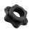 1 inch Plastic Spin Collars - 2pcs 1