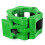 Jaw Lock Collar - 1" Green 3