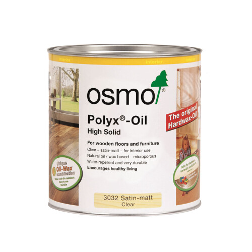 Osmo Osmo 3032 Polyx Hardwax Oil Satin 2.5L 2