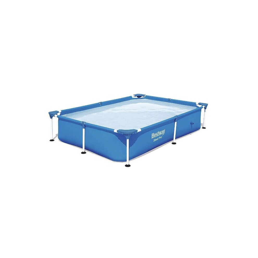 Bestway 7ft 3 x 59 x 17 Steel Pro Frame Swimming Paddling Water Pool