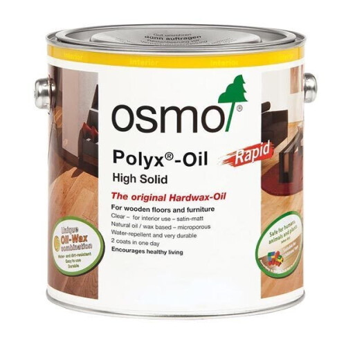 Osmo Osmo  3232 Polyx Hardwax Oil Rapid - Satin 750ml 1
