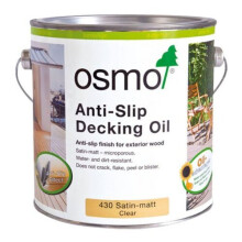 Osmo 430D Decking Oil Anti-Slip - Clear 2.5L