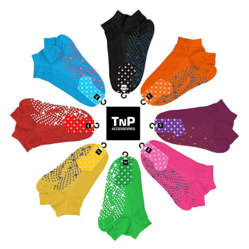 Yoga Socks Non Slip Exercise Socks - Orange 2