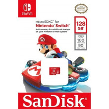 SanDisk 128GB microSDXC card for Nintendo Switch U3 Memory Crad