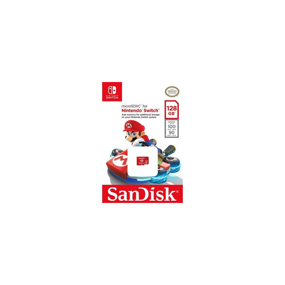 SanDisk 128GB microSDXC card for Nintendo Switch U3 Memory Crad