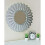 50cm Wall Mounted Silver Mirror Trend 2