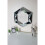 Large Bevelled Silver Wall Hanging Mirror Trend 2