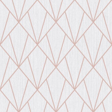 Indra Rose Gold Diamond Geometric Glitter Wallpaper Living Room Bedroom Wall Paper Rolls