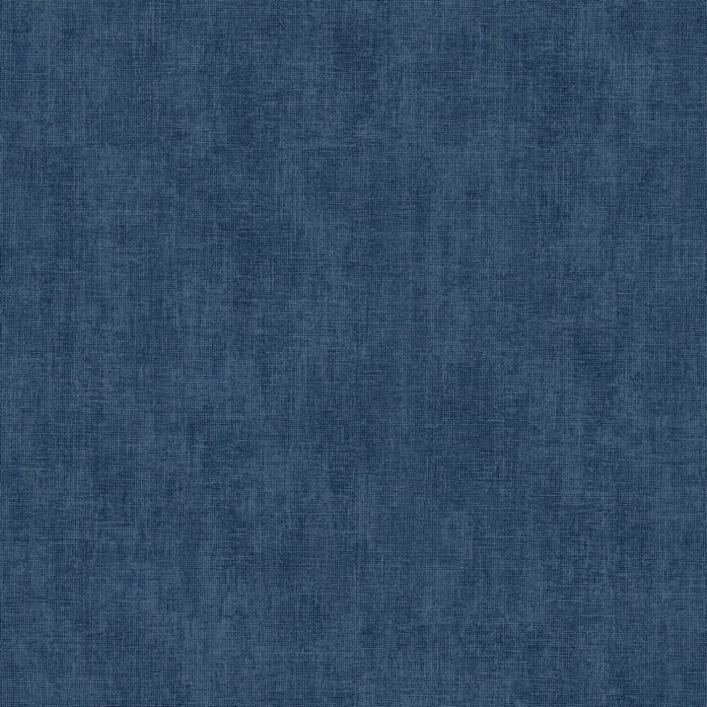 Muriva Darcy James Linen Texture Wallpaper 173533 Blue