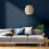 Muriva Muriva Darcy James Linen Texture Blue Wallpaper 173533 2
