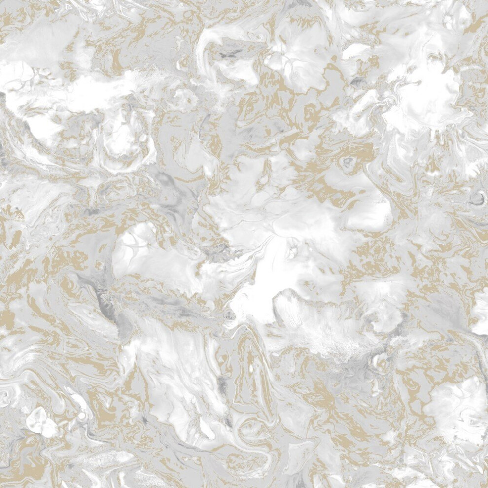 Elixir Marble Grey & Gold Bedroom Wallpaper Living Room Wallpaper Wall Paper Rolls