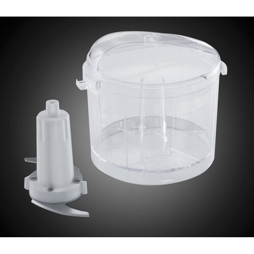 Russell Hobbs Russell Hobbs Mini Chopper Simple One Button Operation 130w White Plastic 2