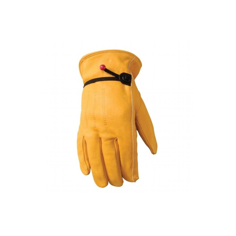 Photos - Safety Equipment Wells Lamont 4009456 Grain Cowhide Work Gloves for Men, Extra Large