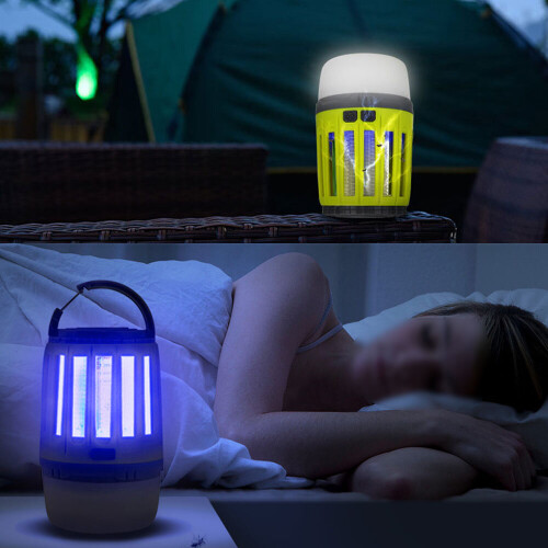 Electric Mosquito Killer Camping Lights Rechargeable Fly Bug Zapper 1