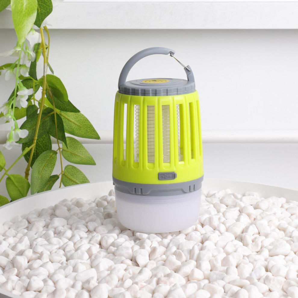 Electric Mosquito Killer Camping Lights Rechargeable Fly Bug Zapper