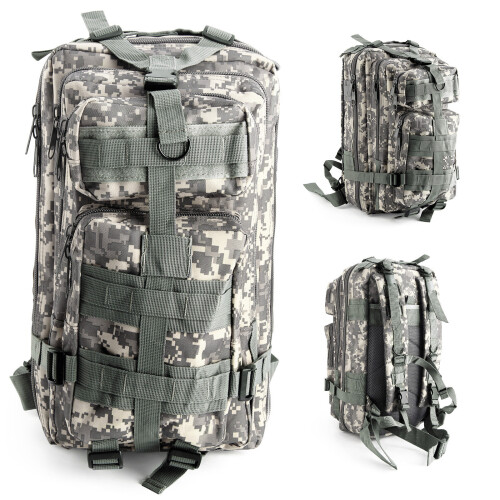 (ACU Digital) Military Tactical Army Backpack Rucksack Bag 30L