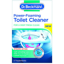 Dr. Beckmann PowerFoaming Toilet Cleaner 3 x 100g