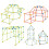 87pc Kids' Build Your Own Den Set 5