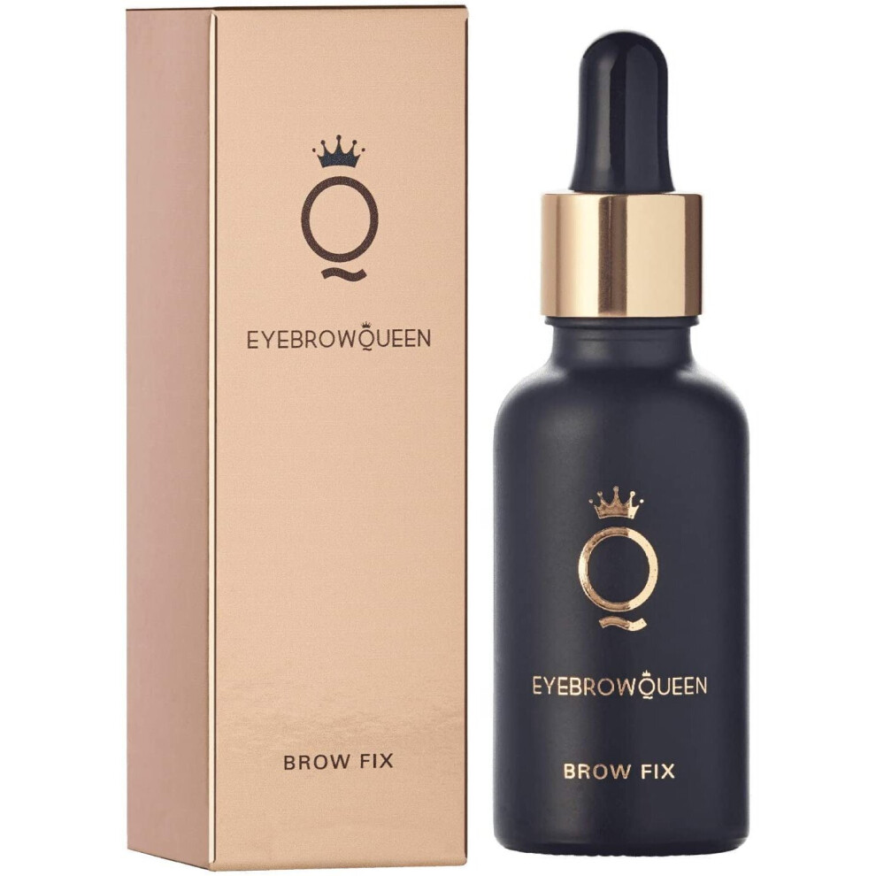 Eyebrowqueen Brow Fix- Just One Drop Of The Brow Fix Holds Both Brow Hairs & Any Brow Make Up In Place All Day Long