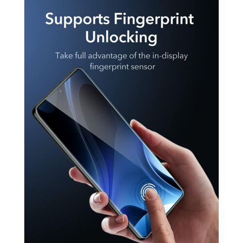 Compatible With Samsung Galaxy S21 Plus - Full Coverage Tempered Glass Screen Protector 2