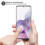 Compatible With Samsung Galaxy S21 Plus - Full Coverage Tempered Glass Screen Protector 4