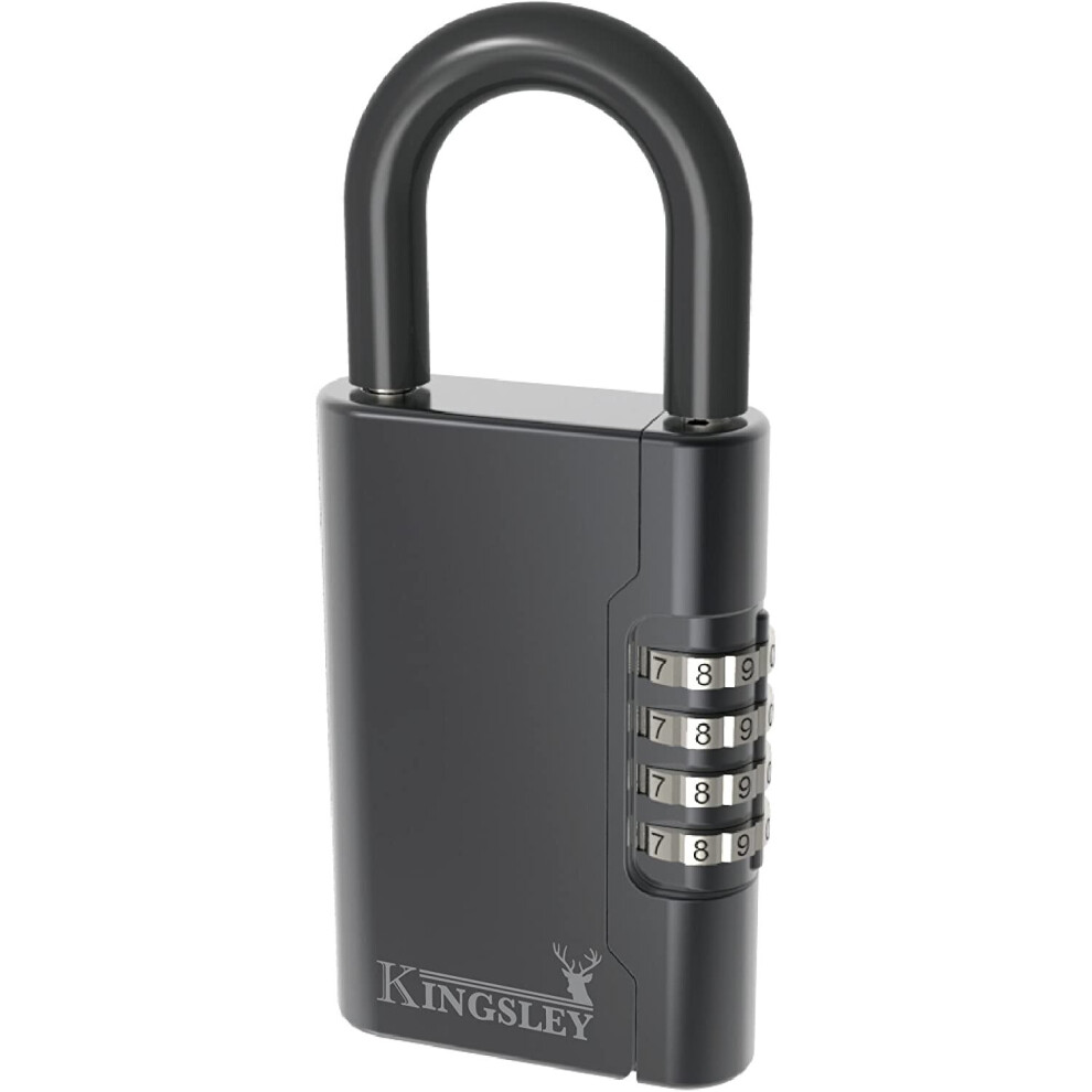 Kingsley Guard-A-Key Black Realtor's Lockbox By Kingsley Locks 852661231718