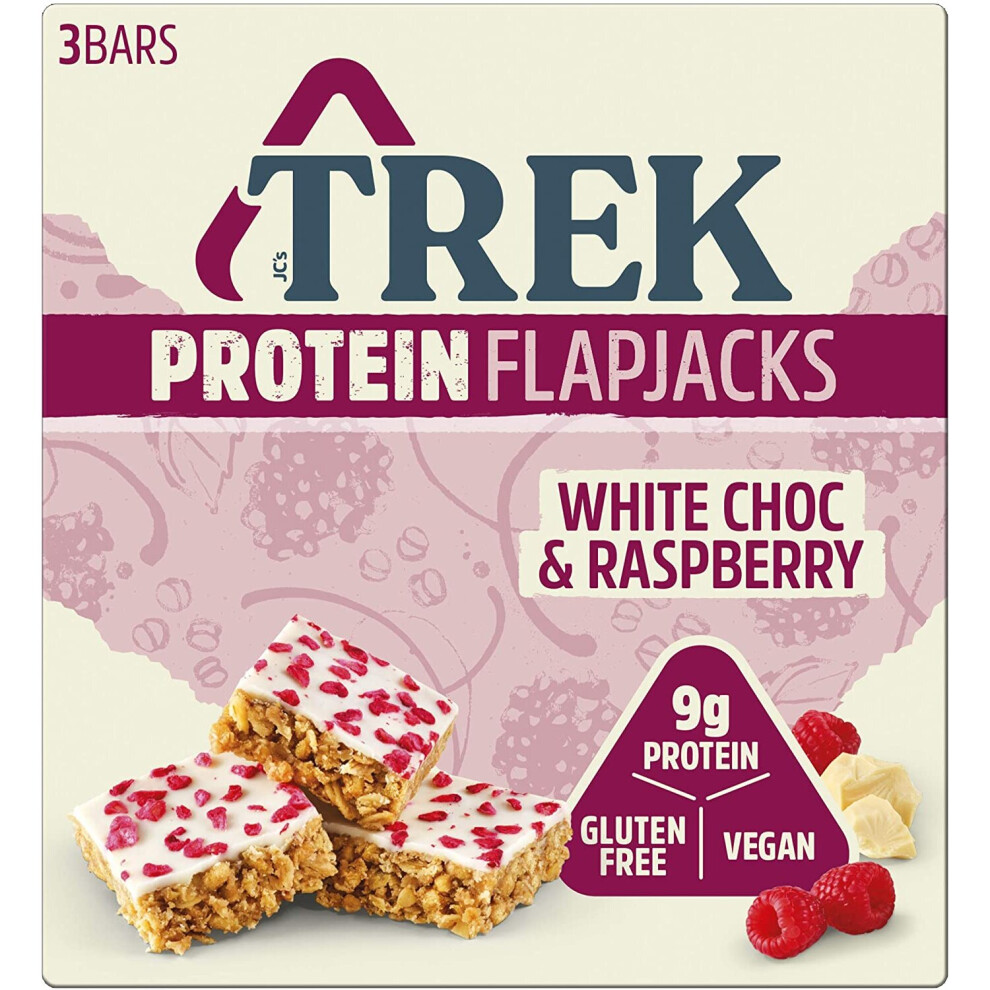 Trek White Choc & Raspberry 50g (Pack of 16)