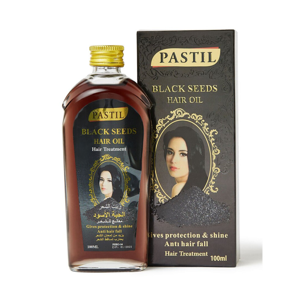Pastil Black Seeds Hair Oil 100Ml - Nourishing And Strengthening Hair Oil Enriched With Seed Extract