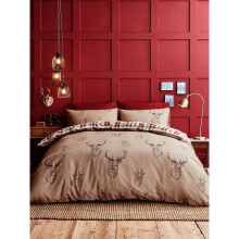 Catherine Lansfield Stag Duvet Cover & Pillowcase Set