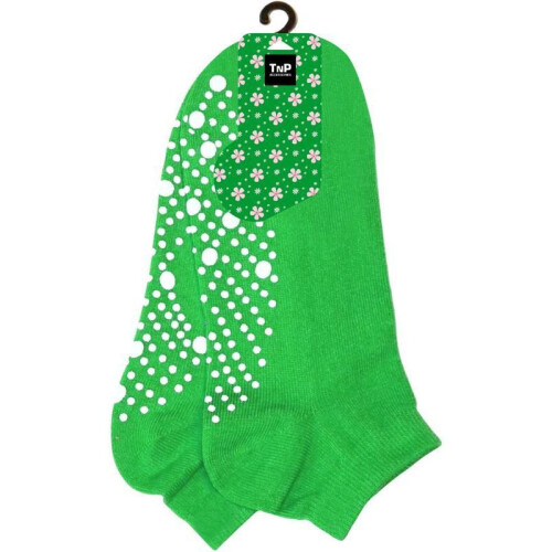 Yoga Socks Non Slip Exercise Socks - Green 1