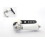 Traditional Nostalgic Ceramic Triangle Cistern Lever Chrome 1