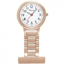Ravel Easy-Read Nurses Watch - Rose Gold Tone R1101.40