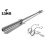 2" Olympic Bar + 2 Spring Collars - 4ft 3
