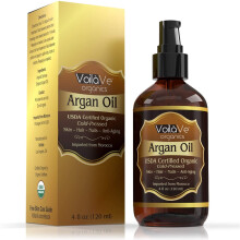 ORGANIC Argan Oil For Hair & Face ECO Certified Organic120ml Bottle