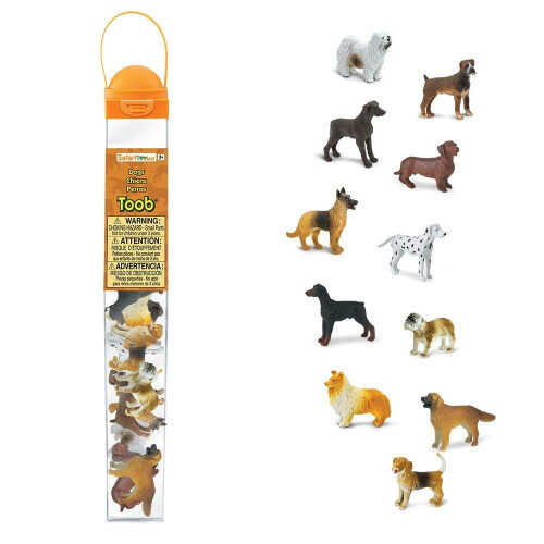 Safari Ltd. Figurine Chien Beagle 254929 - Animal Réaliste En Plastique Rigide, Blanc