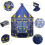 Sensory Tent Calming Autism Cosmos Star Space Galaxy Planet Kids Playhouse ADHD 1