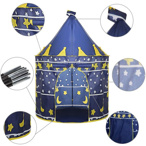 Sensory Tent Calming Autism Cosmos Star Space Galaxy Planet Kids Playhouse ADHD