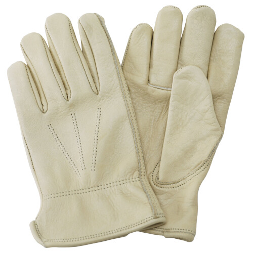 (Medium) Kent & Stowe Leather Water Resistant Gloves Mens