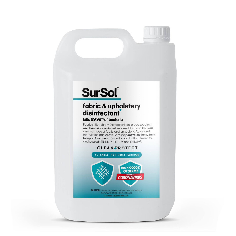 5L X SurSol Fabric And Upholstery Disinfectant